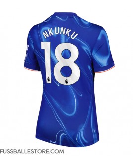 Günstige Chelsea Christopher Nkunku #18 Heimtrikot Damen 2024-25 Kurzarm